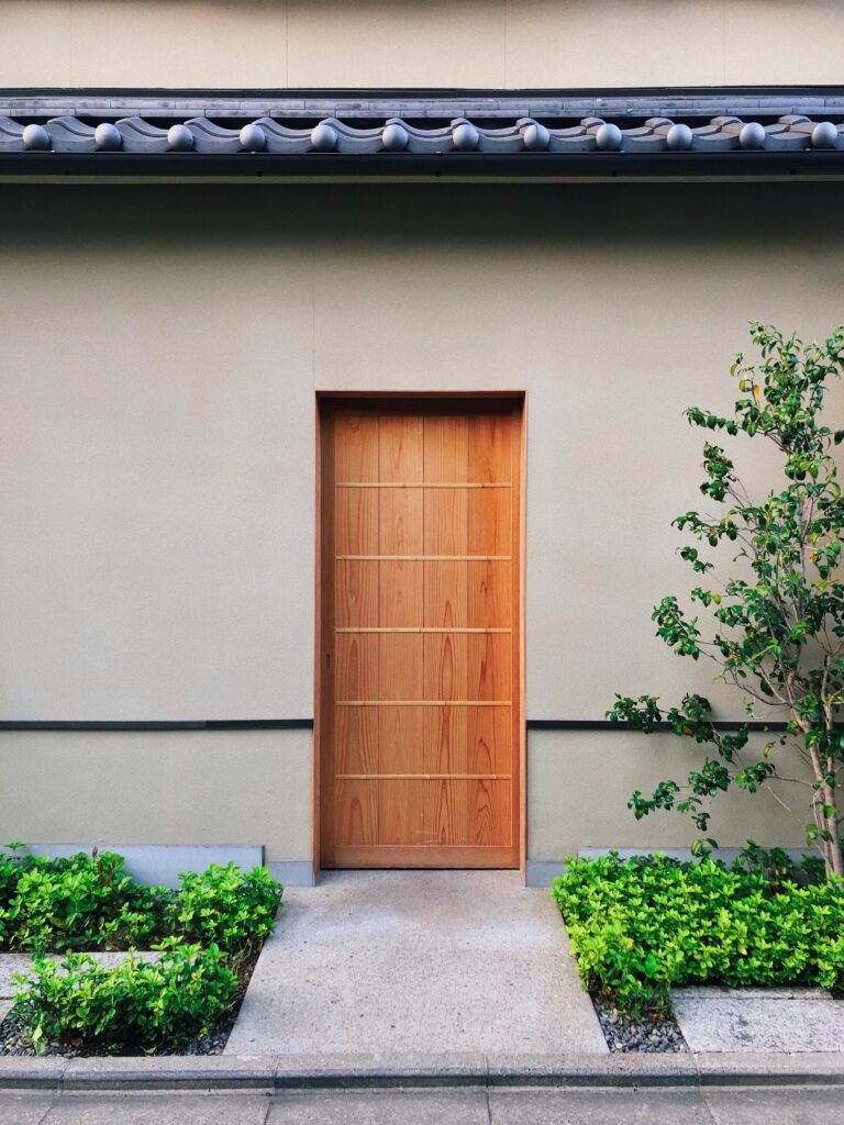 Drzwi w stylu japońskim