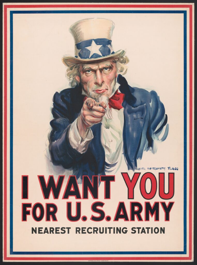 Plakat I want you in U.S. Army