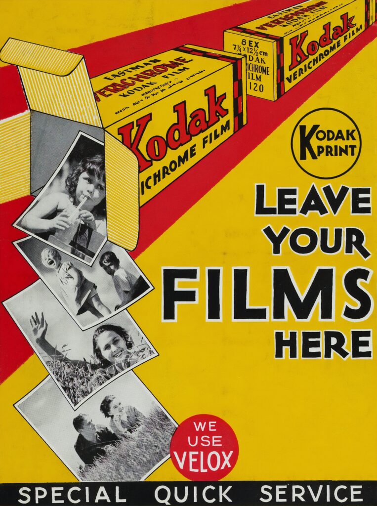 Plakat retro - reklama Kodak