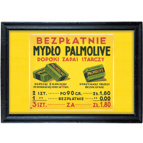 Bezplatnie mydlo palmolive czarna postarzana Bezplatnie mydlo palmolive czarna postarzana