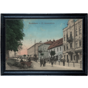 Drohobycz Ulica Grunwaldzka fotografia vintage