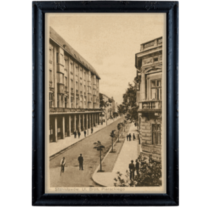 Stanisławów ulica Pierackiego fotografia vintage