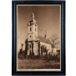 Zebrzydowice Kościół fotografia vintage
